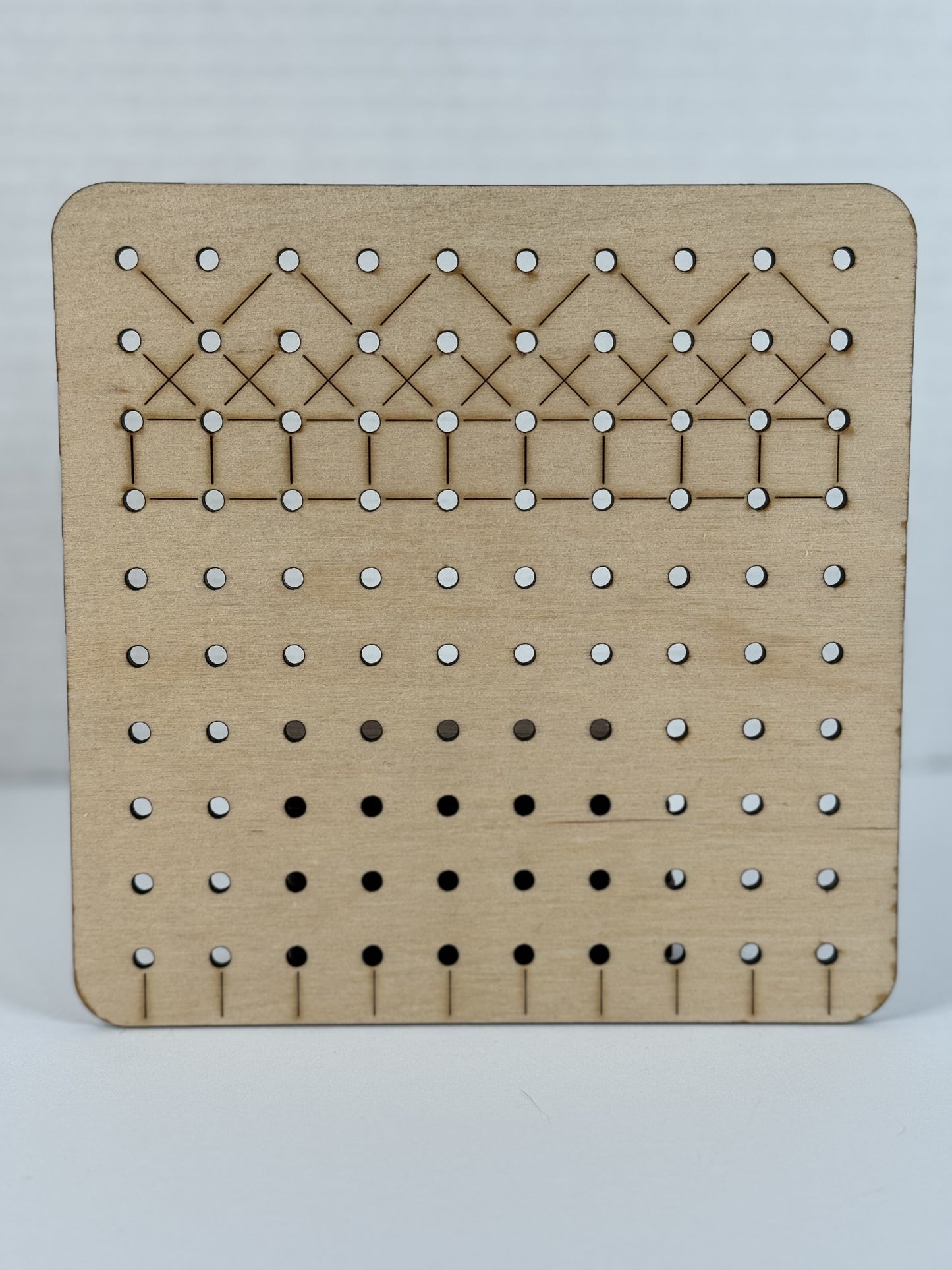 Montessori Stitching Board